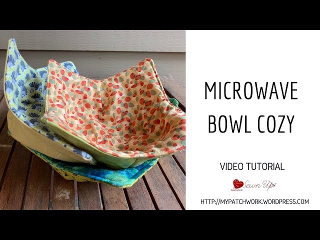 Microwave Bowl Cozy Pattern Template