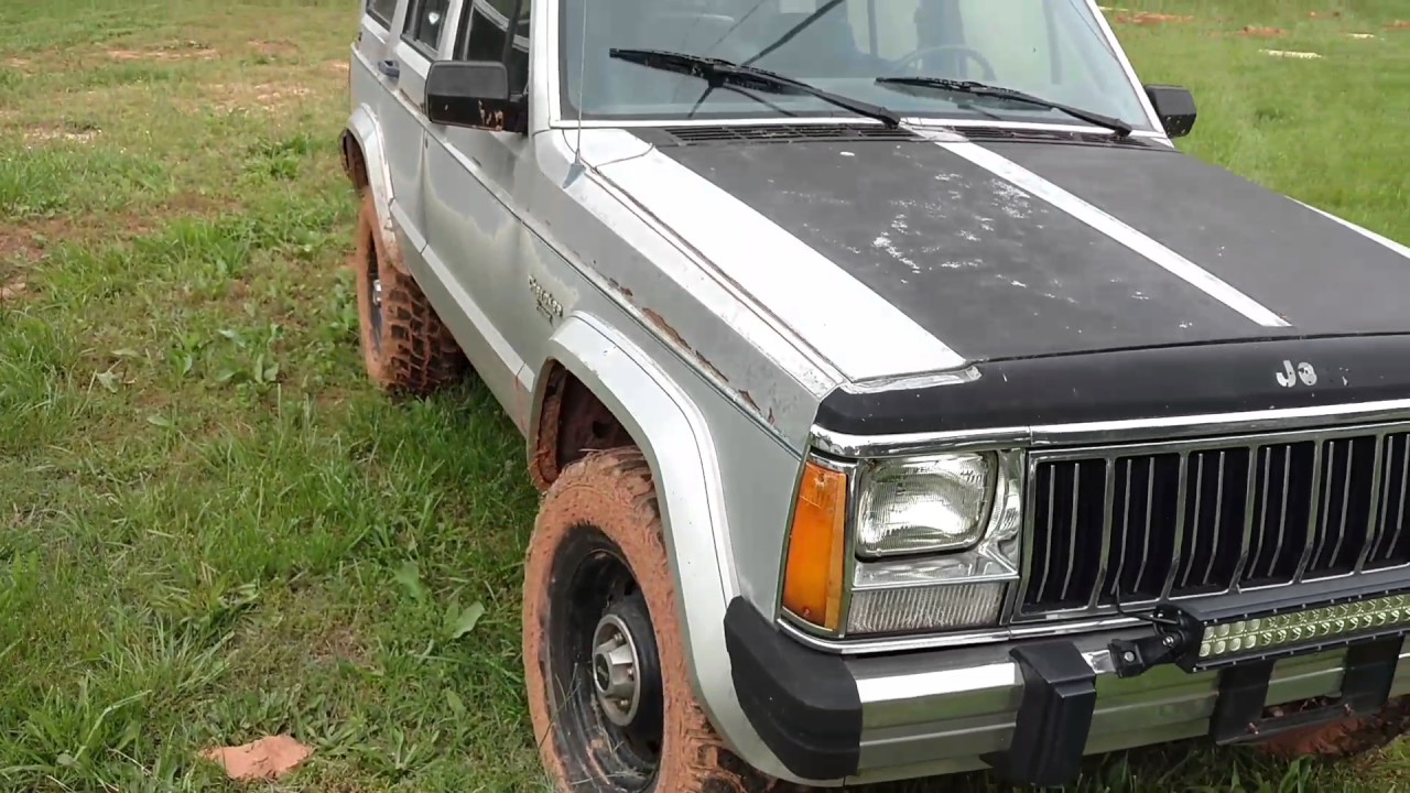 My 1989 jeep Cherokee 4.0 5 speed manual YouTube