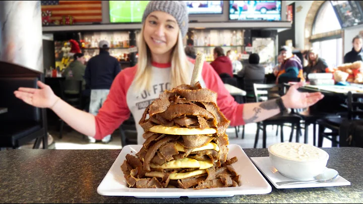 The Coliseum's Stacked Lamb Gyro Challenge