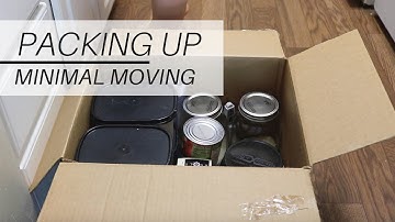 PACKING UP | Minimalist Moving
