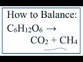 Balancing Chemical Equations Concepts