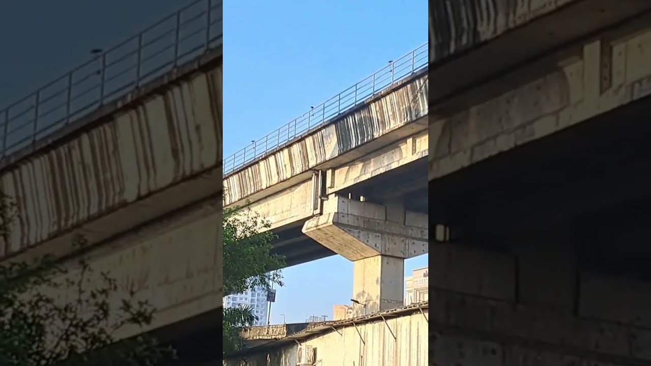 Aluva Metro Station Tiled Parking Area and Private Bus Stand