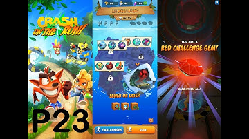 Crash Bandicoot: On the Run! P23 - Sewer or Later - Gem Run