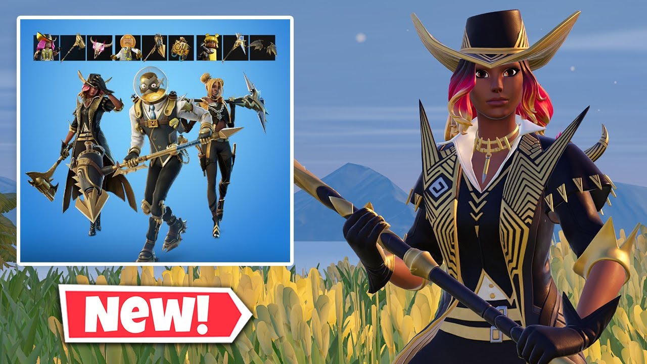 New GILDED ELITES Pack Gameplay in Fortnite! YouTube