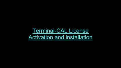 Windows Server 2008 full Terminal cal configuration