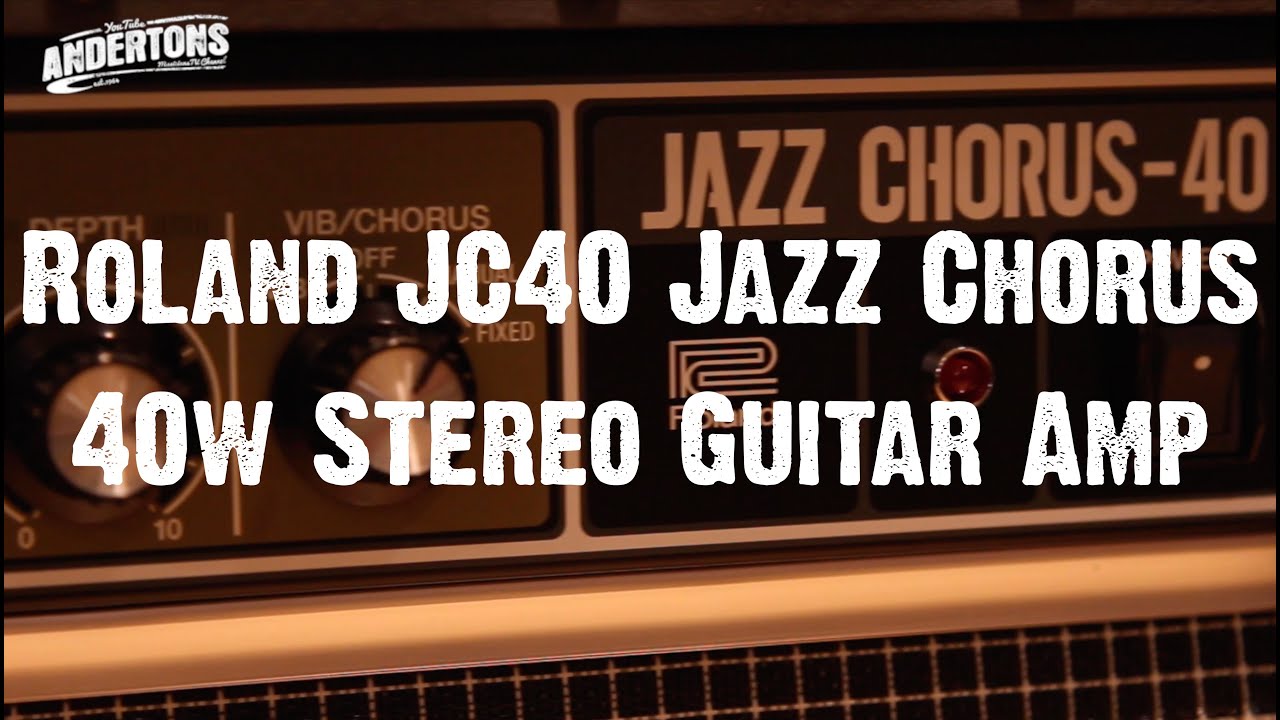 Guitar Paradiso - Roland Jazz Chorus Shoot Out - JC40 vs JC120