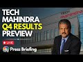 Live  tech mahindra q4 results preview top management reviews the quarter gone by  n18l