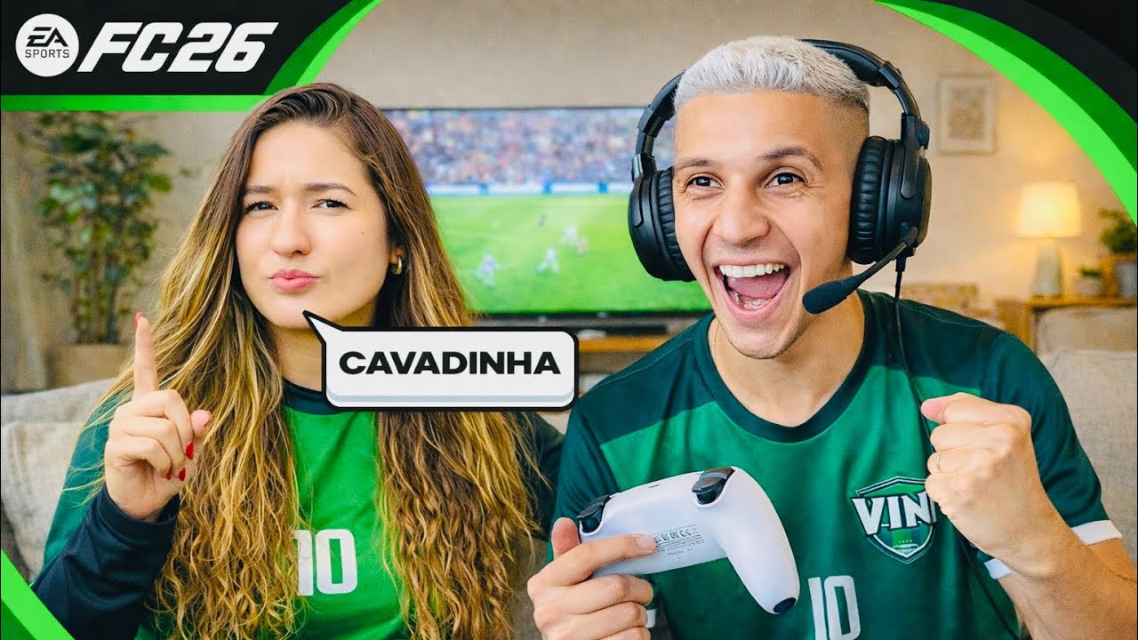 A AMANDINHA ME PASSOU DESAFIOS NO EAFC 26!