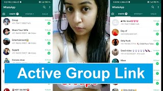 WhatsApp Active Group Links App Unlimited GroupS Link 2020 screenshot 5