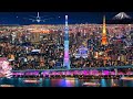 無限の彼方に広がる東京夜景の旅– 4K | “TOKYO” FANTASTIC NIGHT FLIGHT 🌃