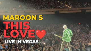 MAROON 5 – THIS LOVE ❤️ LIVE in Las Vegas | Final Show 2025 (VIP Experience)
