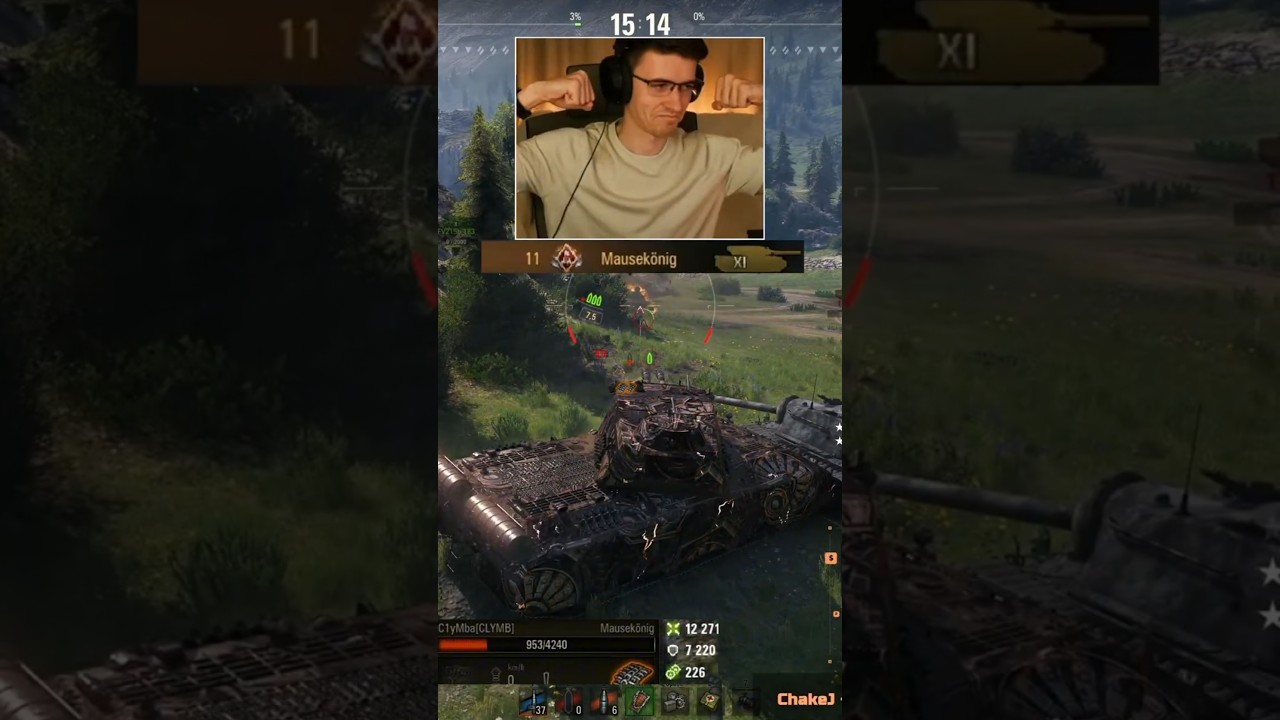 11 ФРАГОВ НА MAUSEKÖNIG У КЛУМБЫ 