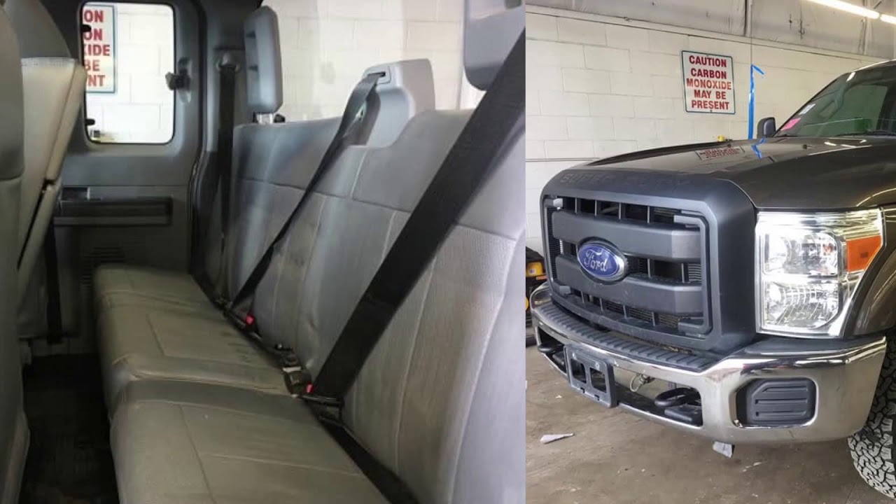 CHRIS WATTS - TRUCK USED TO TRANSPORT BODIES  - INTERIOR PHOTOGRAPHS