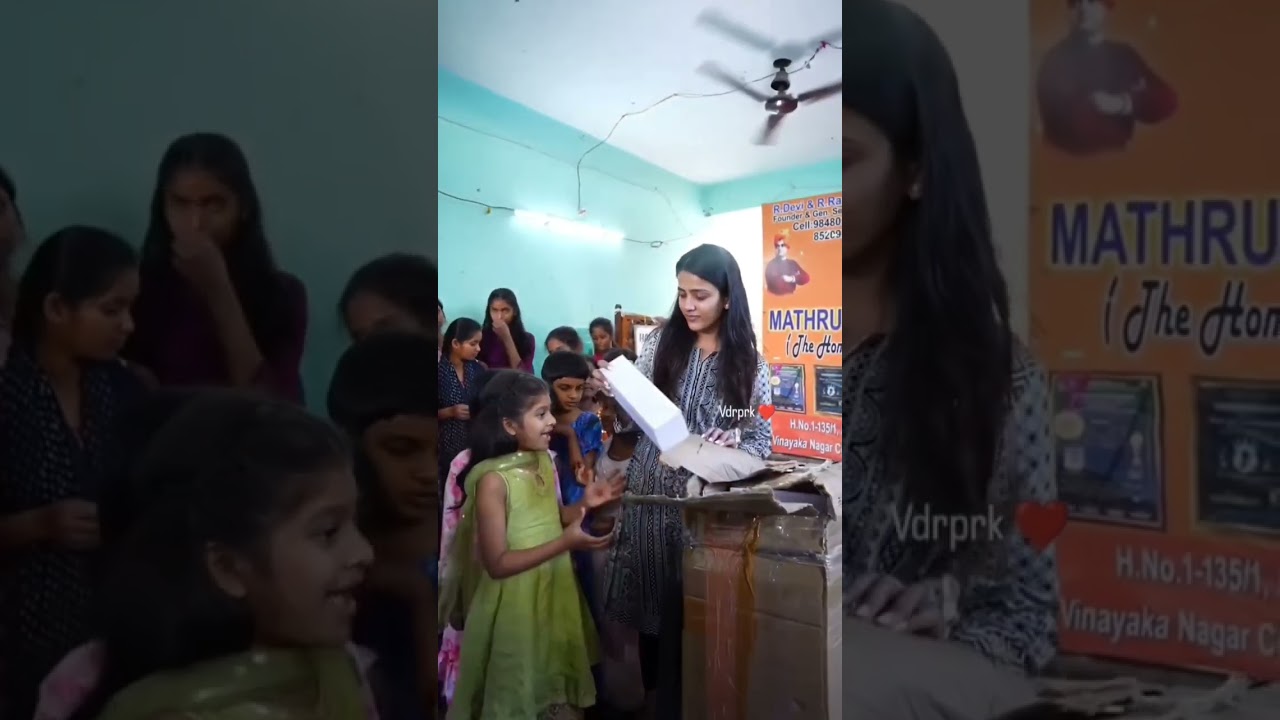 Thanuja Garu Spent Her Great & Peaceful Happy Time  in Orphanage with children 🤗🧿 #thanuja