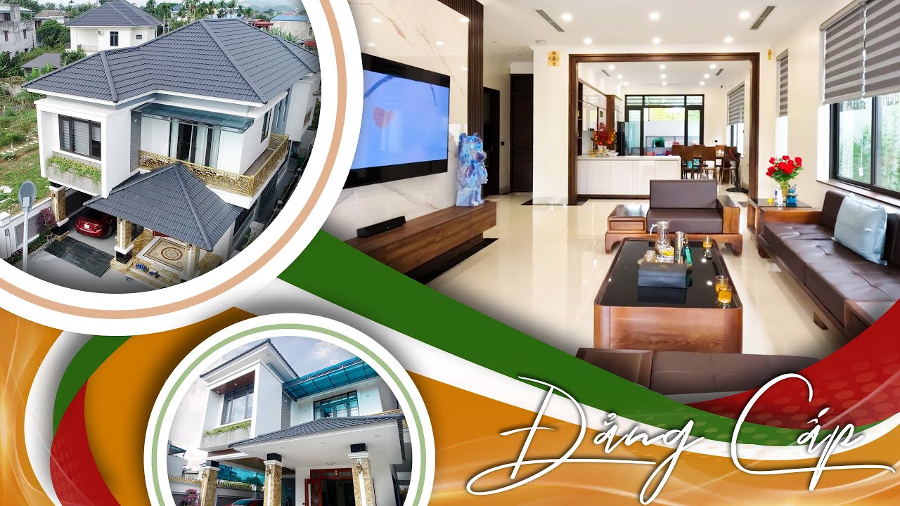 BIỆT THỰ BÁN TÂN CỔ ĐIỂN SANG TRỌNG CẢ NỘI NGOẠI THẤT TẠI THÁI NGUYÊN  | VC HOME | BIỆT THỰ ĐẸP