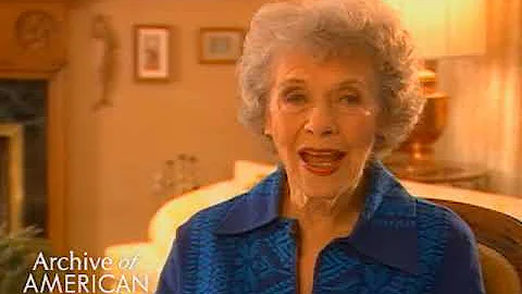 Helen Wagner on Ronnie Welch and Don Hastings on "...
