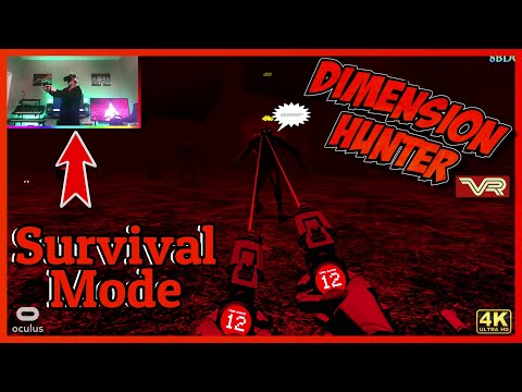 Dimension Hunter VR | Survival Mode - All 6 Levels | Custom Music by Me