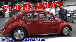 Big Mods with big $$$. When Mods don't make sense. What did the CAR WIZARD do to this '66 VW Bug?