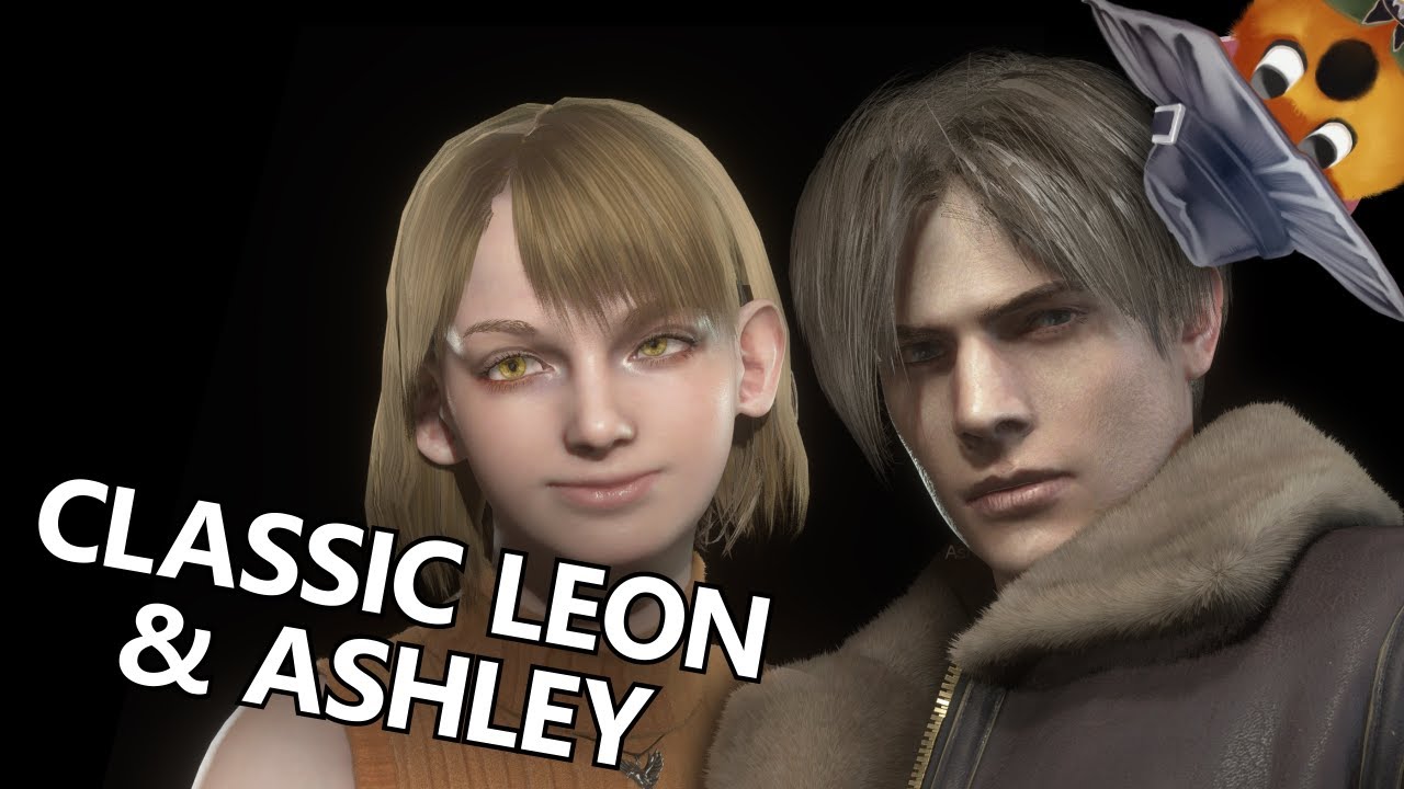 Classic Ashley & Leon Mods Resident Evil 4 Remake YouTube