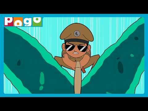 Professor Avishkar Ka Khatarnak Bacteria Hamla🧪🦠| Hindi Cartoon | Little Singham🤩​| Villian Special