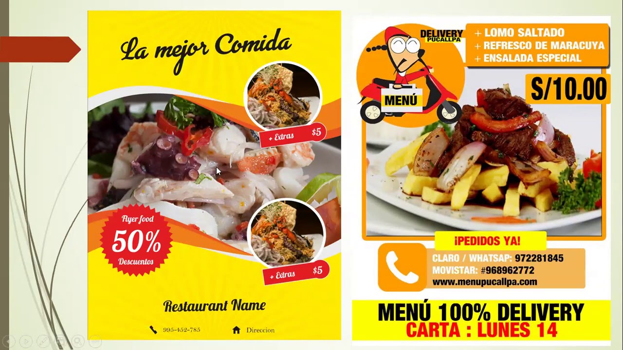 HOJA VOLANTE YouTube