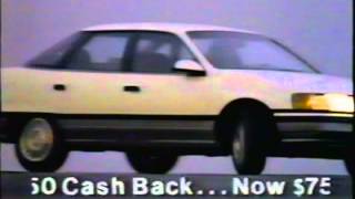 1988 Mercury Sable car commercial.