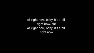 Free   All Right Now Lyrics