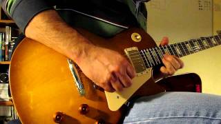 Gibson Les Paul Studio 50's Tribute with Humbuckers demo - Blues Jam - Matt Thorpe chords