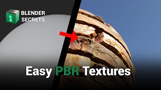 Blender Secrets  Easy PBR Textures