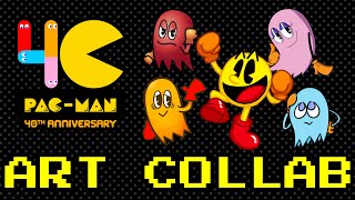 PACMAN 40th Anniversary Art Collab