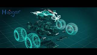 Hoogar Hg16150025 Smoking Motorbike