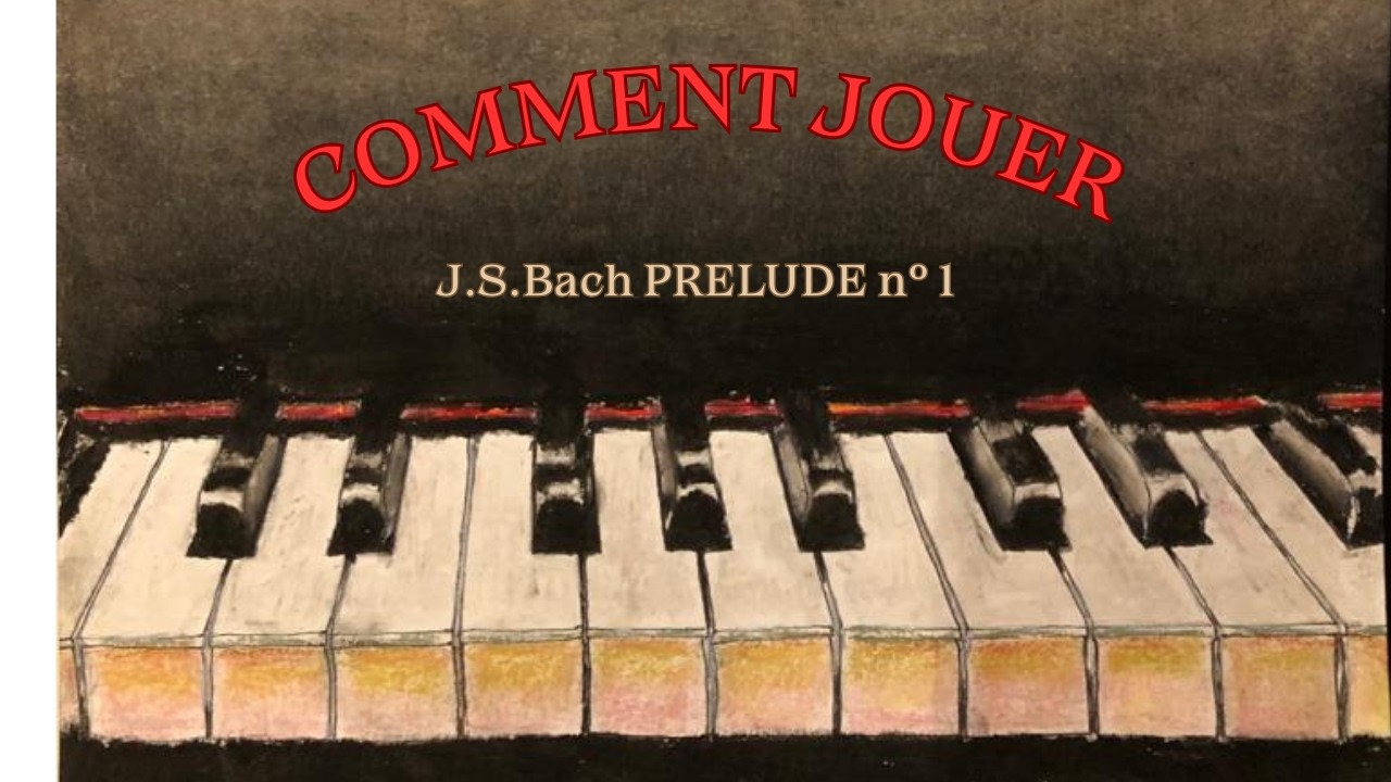 Comment jouer le Premier prélude de Bach (extrait pour les débutants)@lyubaneva1715#pianodébutant