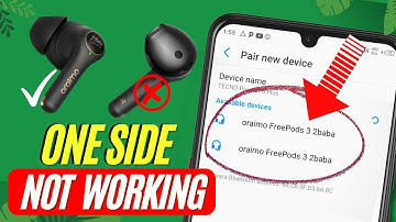 Oraimo Freepods 3 One Side NOT Working