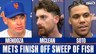 Mets react after ten-run outburst to finish sweep of the Marlins at Citi Field