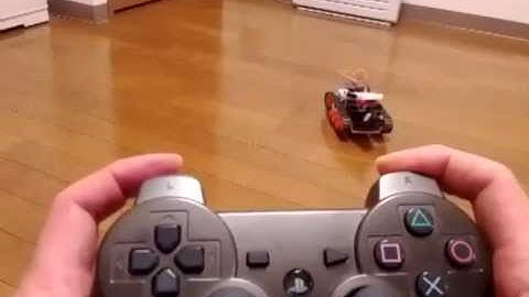ArduinoとPS3コントローラーを使った試作