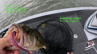 Lake of the Ozarks Fishing Report 5/21/2025 LOZ Night Tournament Bass on Big swimbaits & tiny worms!