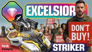 : STRIKER Excelsior & Crusader Excelsior + Defender Drone  Hardy || Tanki Online 2025 (Gameplay)
