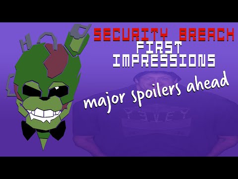 (Spoilers) FNaF Security Breach First Impressions + Speedpaint - (Spoilers) FNaF Security Breach First Impressions + Speedpaint