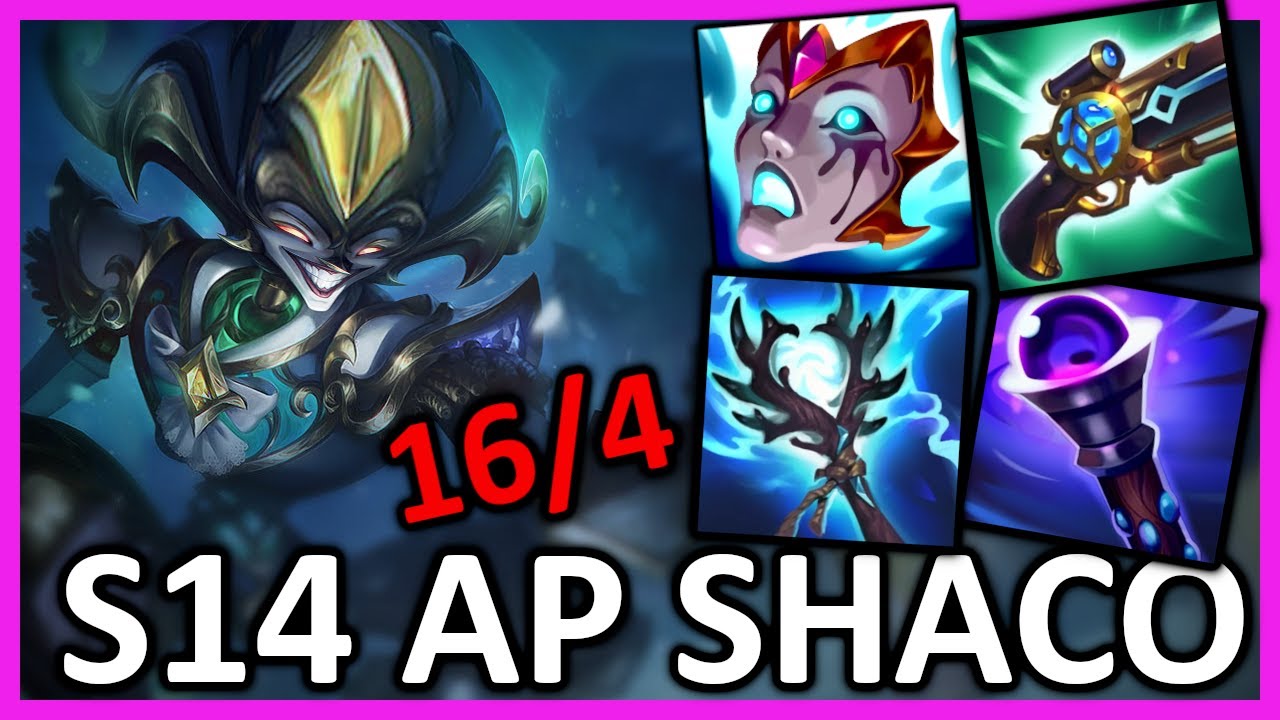 SHACO AP IS STILL STRONG SEASON 14 (800+ AP) - YouTube