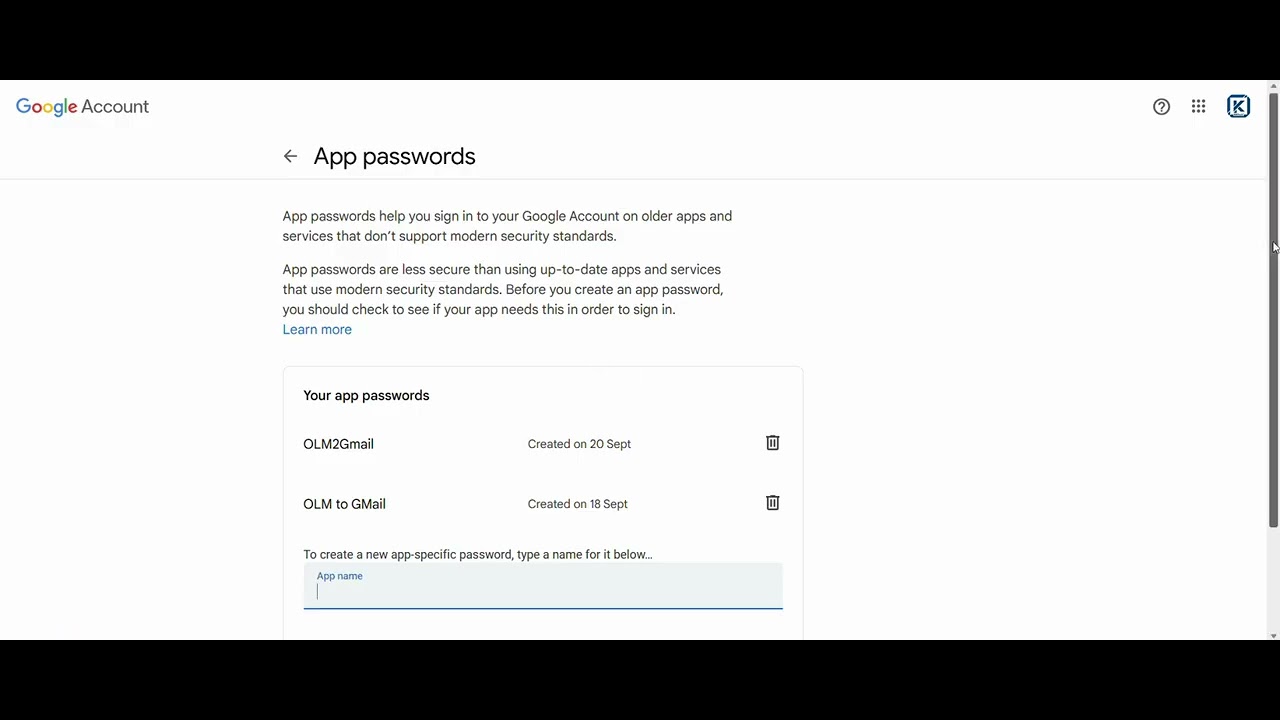 How to generate app password in Gmail 2024 - YouTube