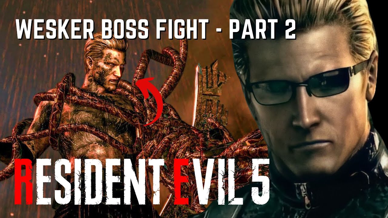 Resident Evil 5 - Wesker Boss Fight Part 2