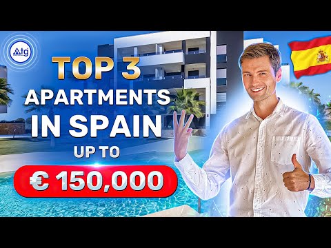 TOP 3 Apartment in Spain up to € 150,000. Best Properties in Spain. Buy Apartment in Costa Blanca.