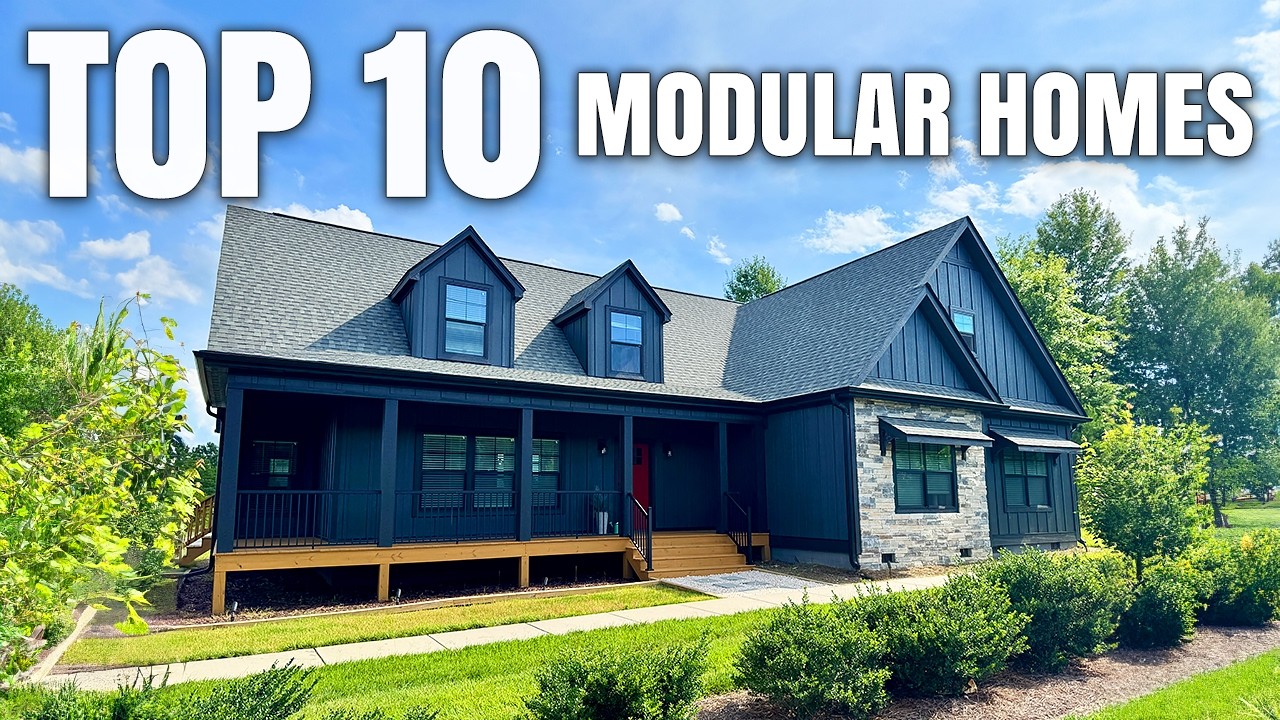 The 10 Most EXTREME Modular Homes of 2025! - YouTube