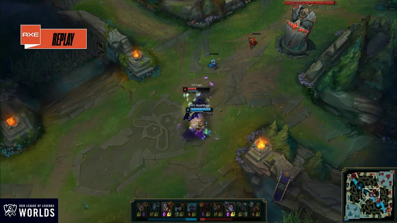 ShowMaker solokill Caps • Worlds 2020 Semifinals • DWG vs G2