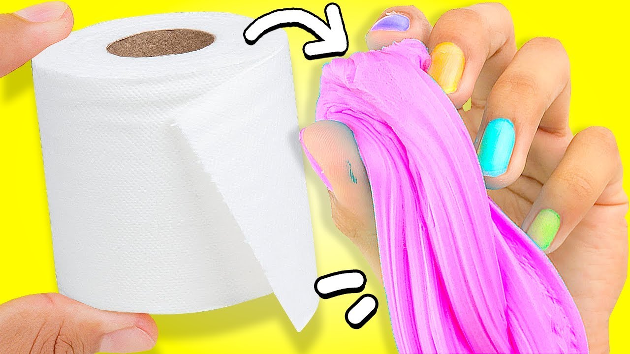 PROBANDO!! SLIME?CON PAPEL DE BAÑO ✰ SIN BORAX - DESMINTIENDO RECETAS  POPULARES! - YouTube