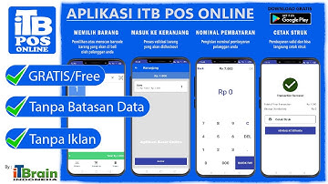 Aplikasi Toko (Kasir) ITB POS Online - Jamin GRATIS !