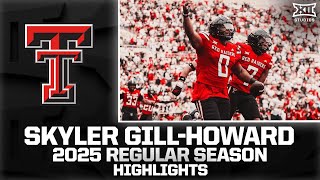 Skyler Gill-Howard 2025 Regular Season Highlights | Big 12 Football