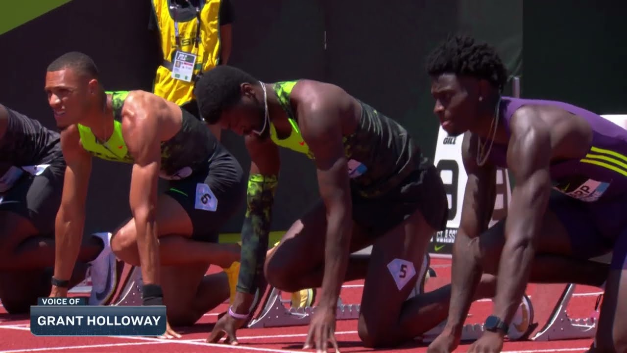 Jamal Britt Sets 110mH Meet Record in Historic 12.86 | Prefontaine Classic | USA Track & Field