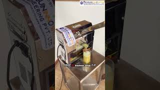 Mini Sugercane juice machine | Sugercane juice machine | sugarcane #trending #ytshorts #streetfood