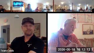 Calais Selectboard Meeting 5-18-2026